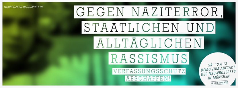Demo: Greift ein gegen Naziterror, staatlichen und alltäglichen Rassismus – Verfassungsschutz abschaffen!