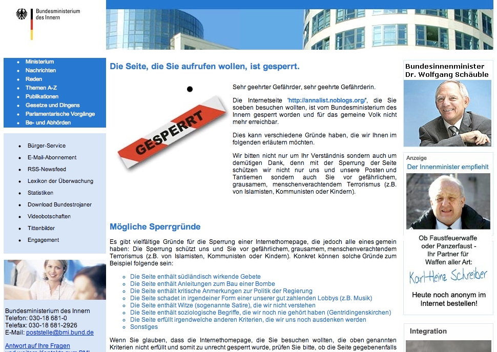 Pantoffelpunk-Satire