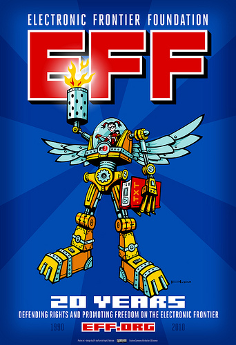EFF's 20th Birthday Commemorative Poster