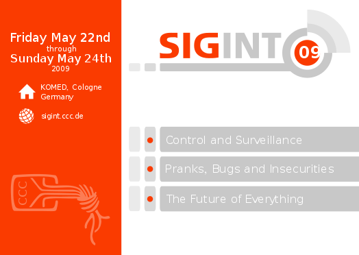 SIGINT 09 Flyer