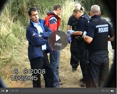 Video &uuml;ber Climate Camp &Uuml;berwachung