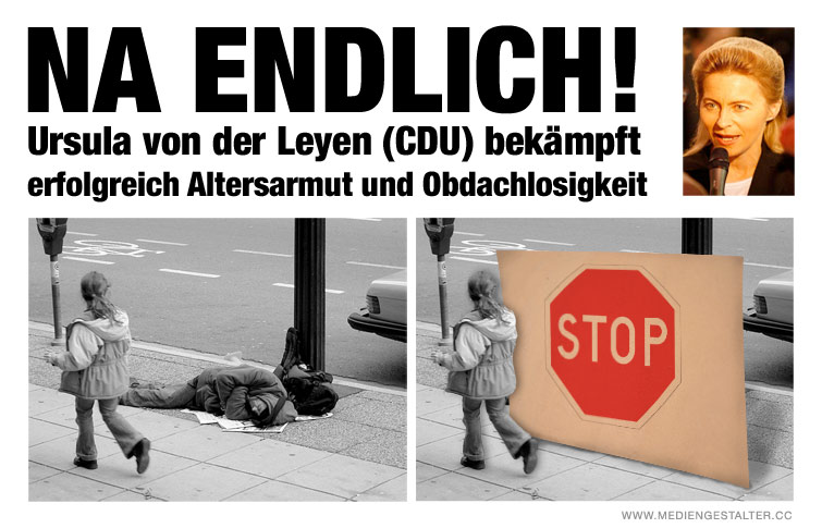 Von der Leyen bek&auml;mpft erfolgreich Altersarmut